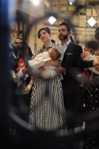 Andrea Russo Fotografia Battesimi in Toscana coppia bambino